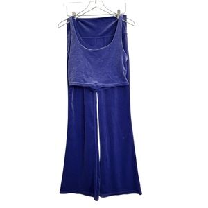 Athleta Velvet Set Elation Flare Cropped Tank